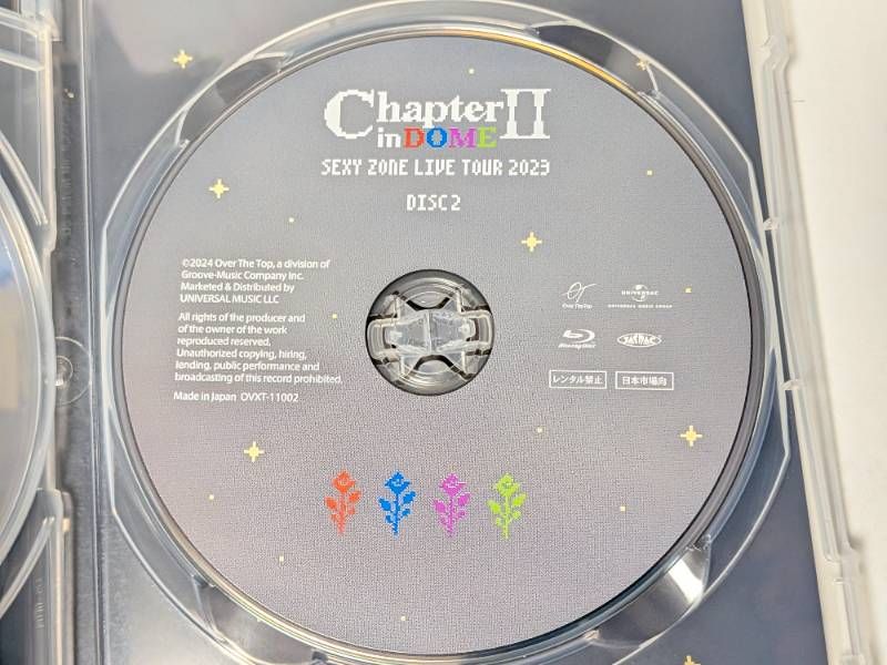 Sexy Zone(timelesz) LIVE TOUR 2023 Chapter Ⅱ in DOME 通常盤 Blu