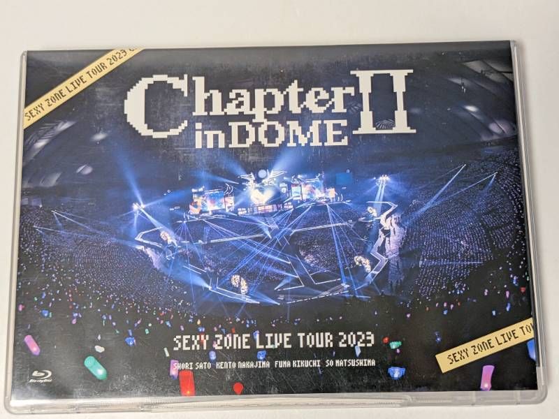 Sexy Zone(timelesz) LIVE TOUR 2023 Chapter Ⅱ in DOME 通常盤 Blu