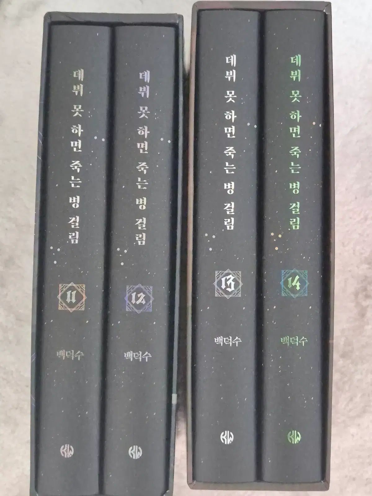 デビューできないと死ぬ病気にかかってしまいました デ못죽 第4部 初回版 ハードカバー版