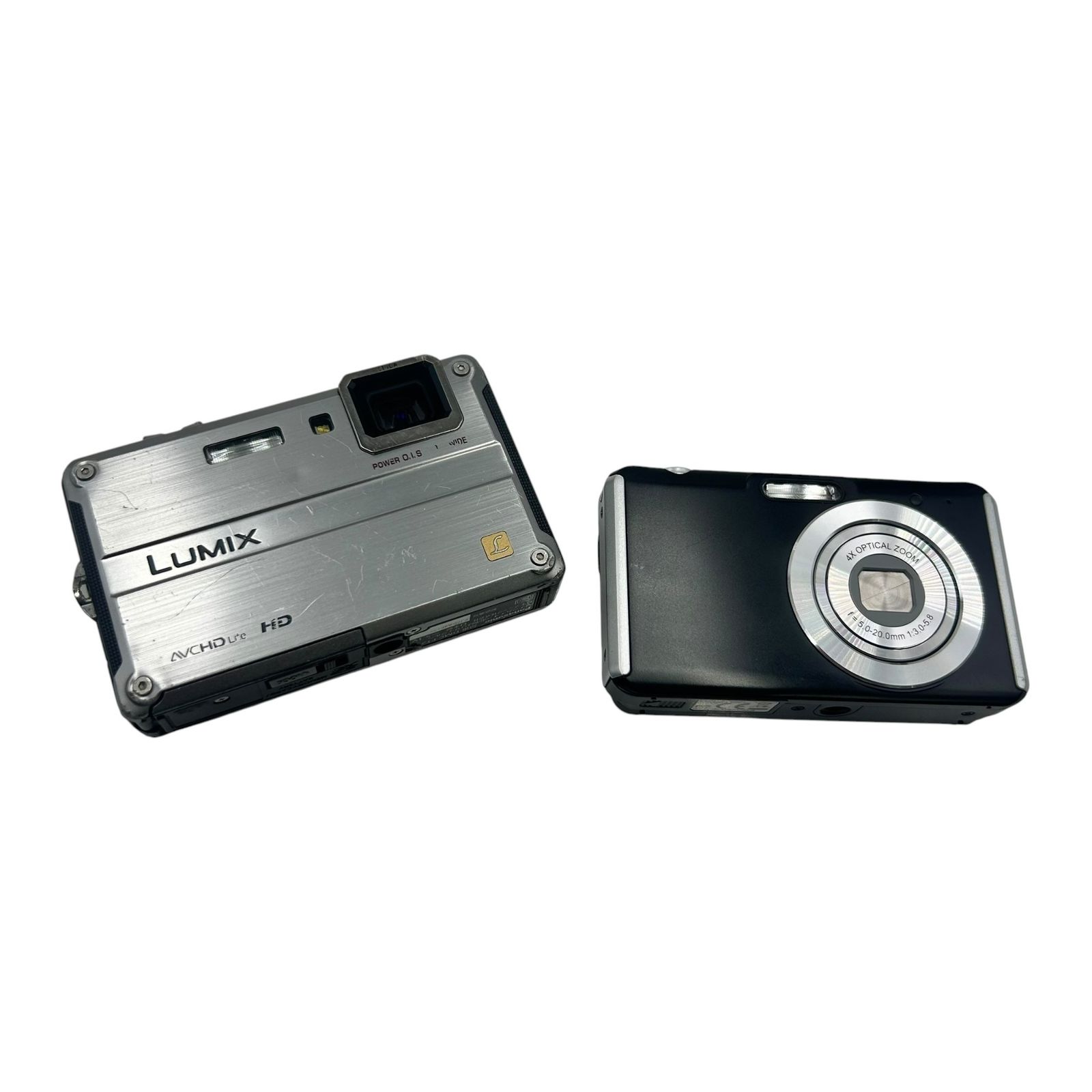 ■Panasonic LUMIX DMC-FT2 防水デジタルカメラ シルバー コンパクトデジカメ AVCHD Lite HD 動作確認済 傷あり2540863,2540863