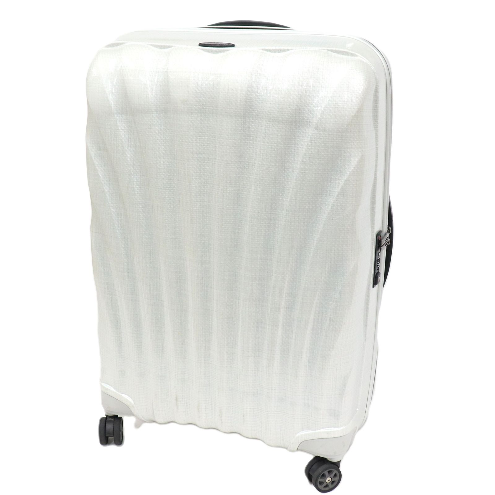 中古 [8-10泊向けサイズ]サムソナイト シーライト スピナー75 94L ハードスーツケース　samsonite-clite75-wh オフホワイト 【可(C)】