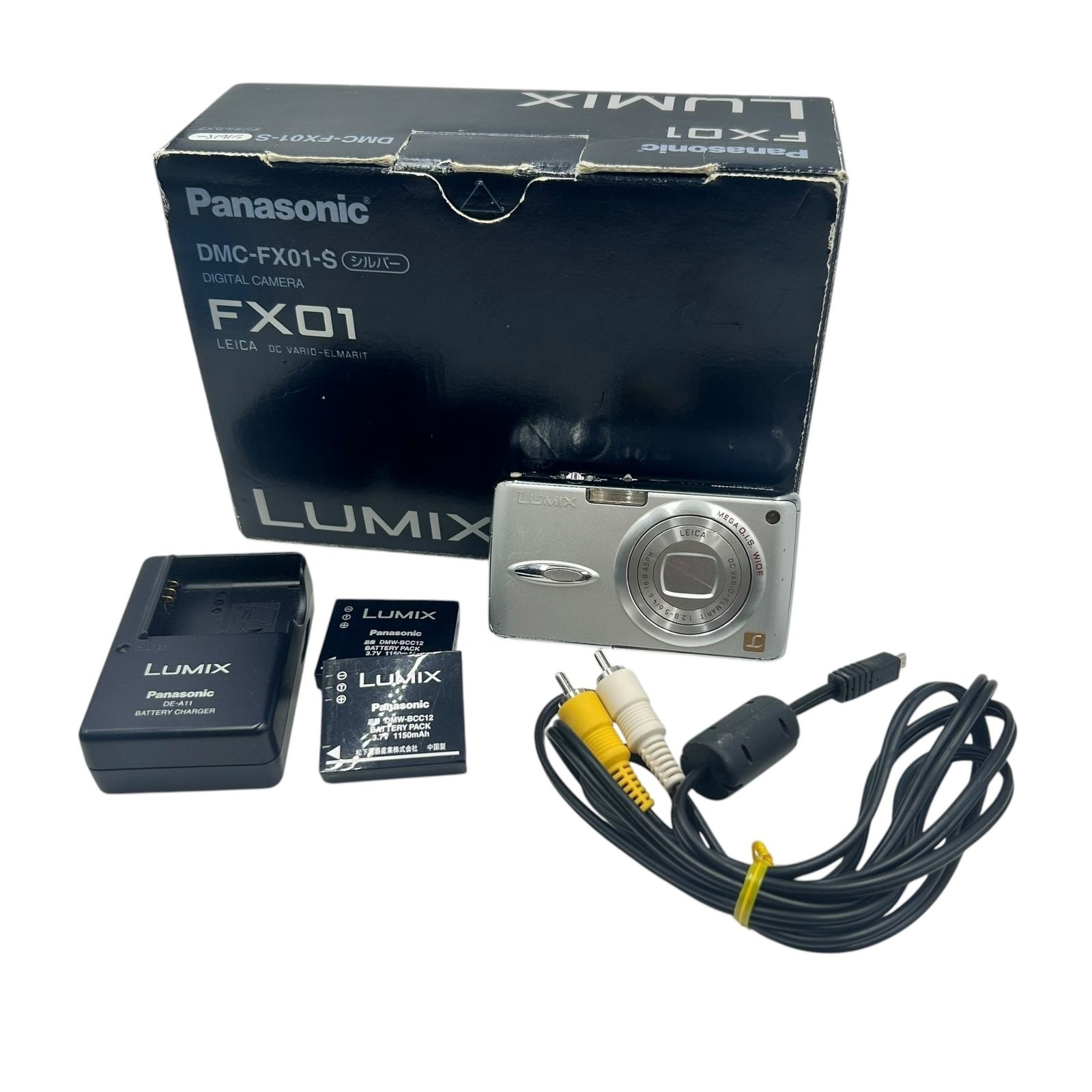 Panasonic LUMIX FX35 動作確認済み バッテリー 充電器付き 楽天市場