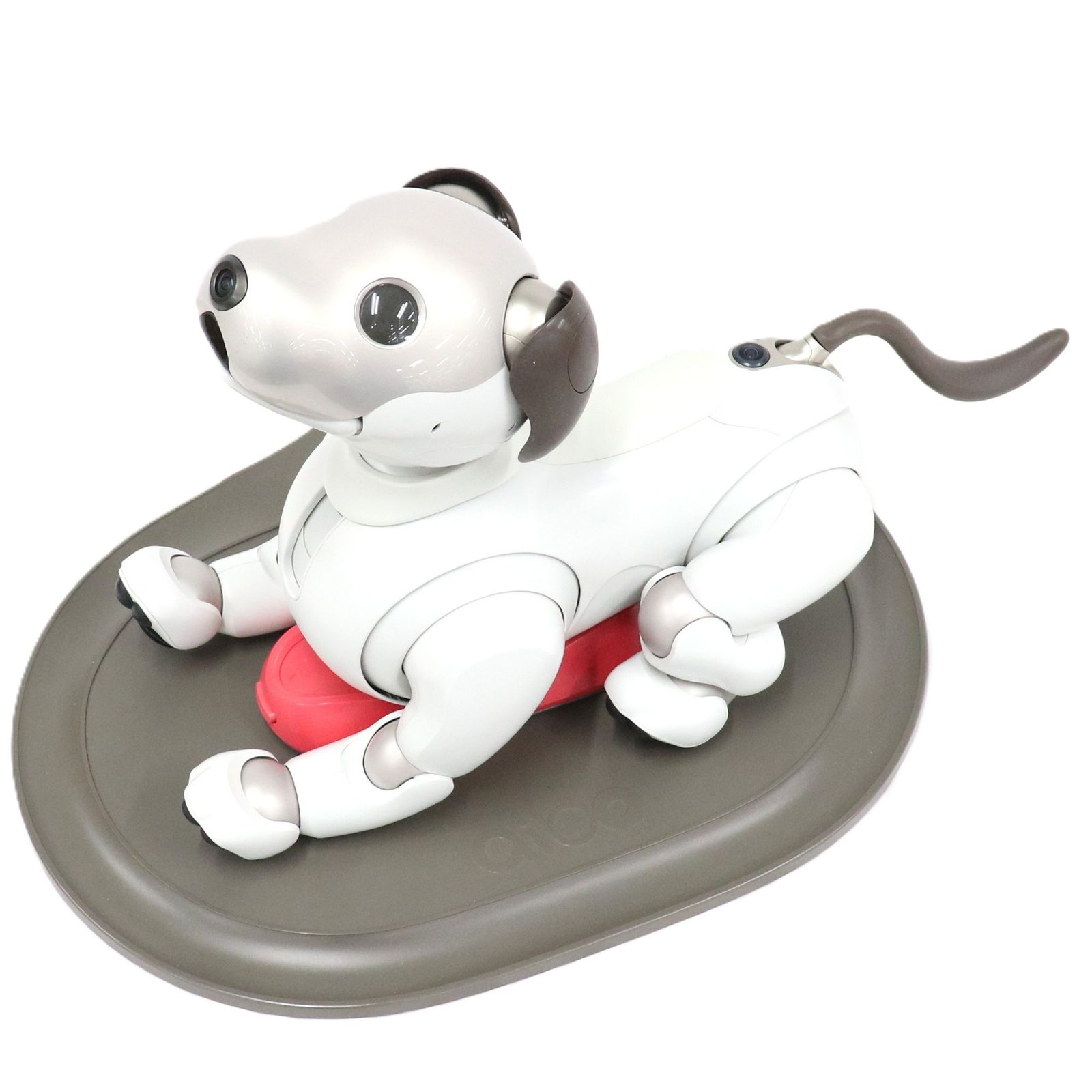 ソニー エンタテインメントロボット aibo アイボリーホワイト 足裏パッド付き　aibo アイボリーホワイト 整備済みアウトレット品 [良い(B)]