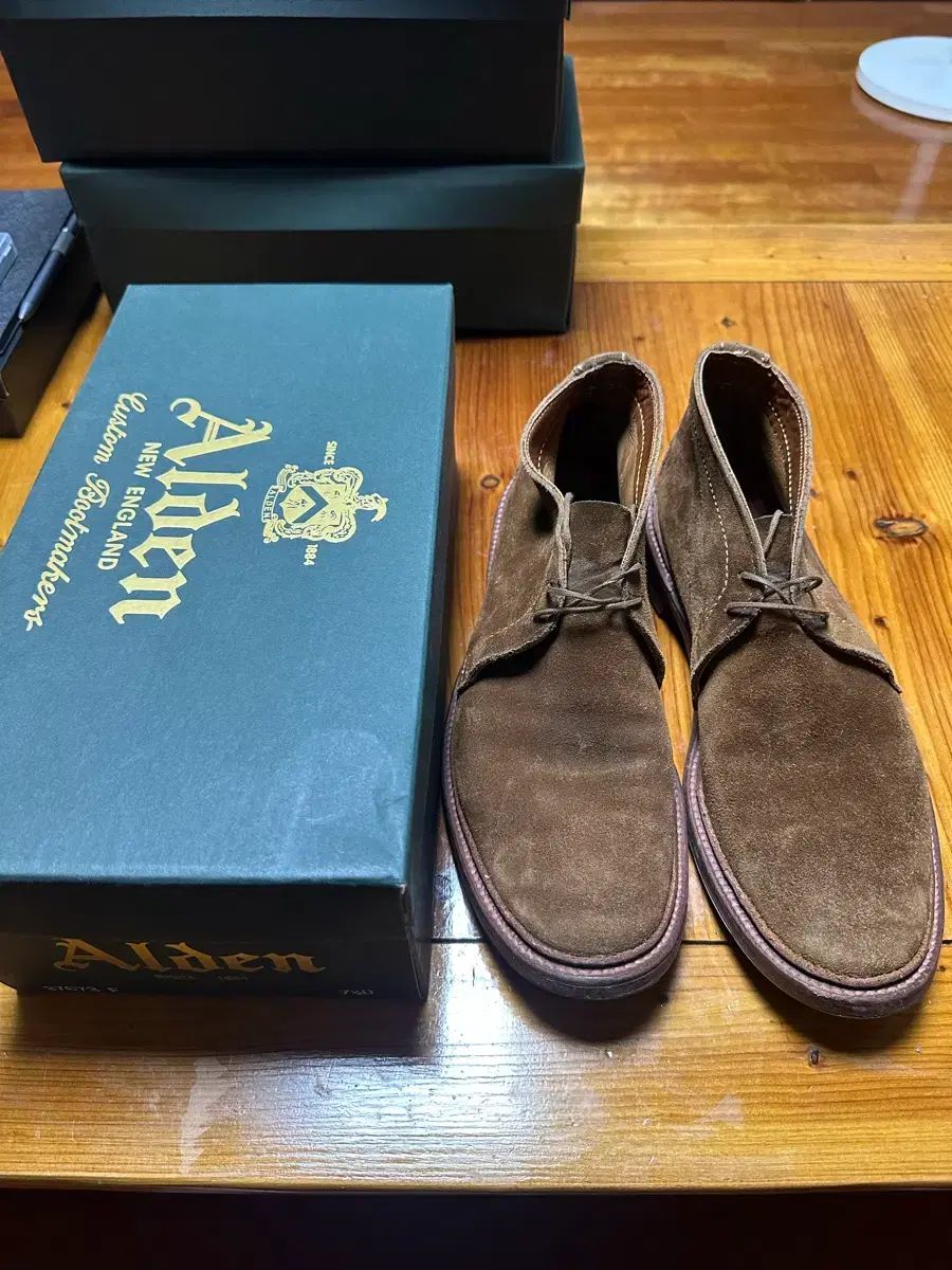 ALDEN 1493 チャッカブーツ 8 5D