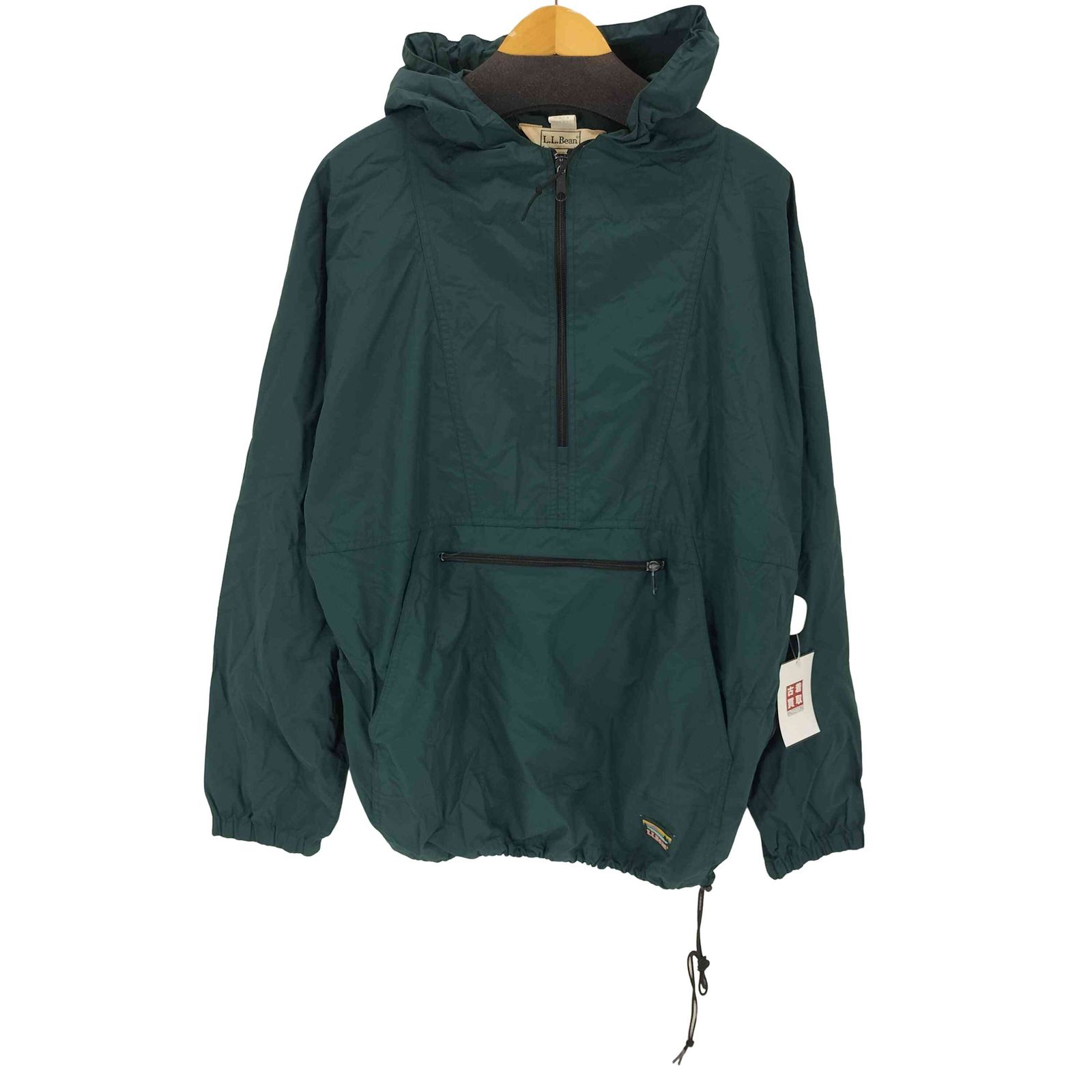 エルエルビーン L.L.Bean 80S ナイロンアノラックパーカー メンズ L 