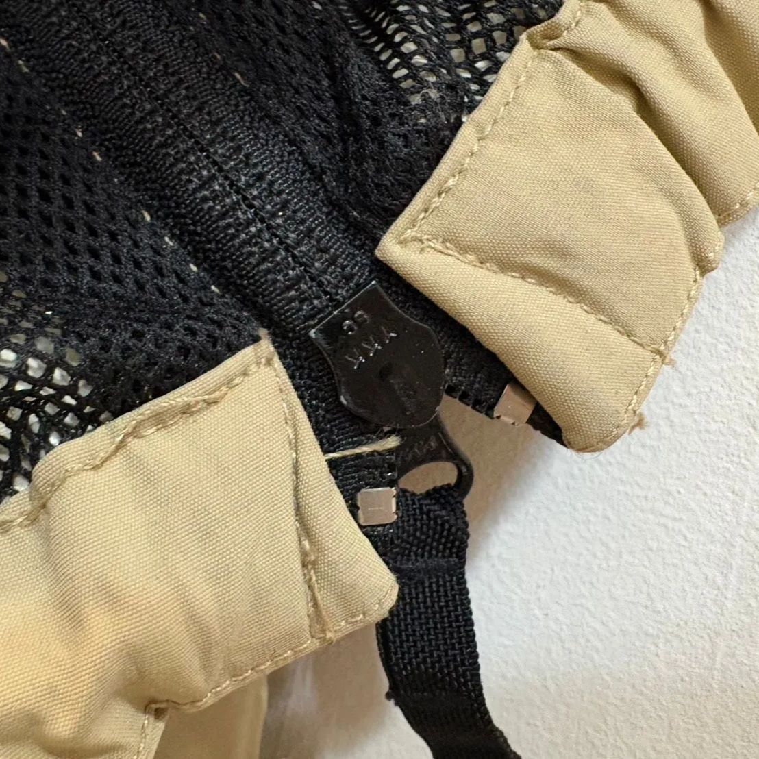POLO ベージュ ジッパー付きジャケット POLO RALPH LAUREN（ポロ・ラルフローレン） フロントジップアップ