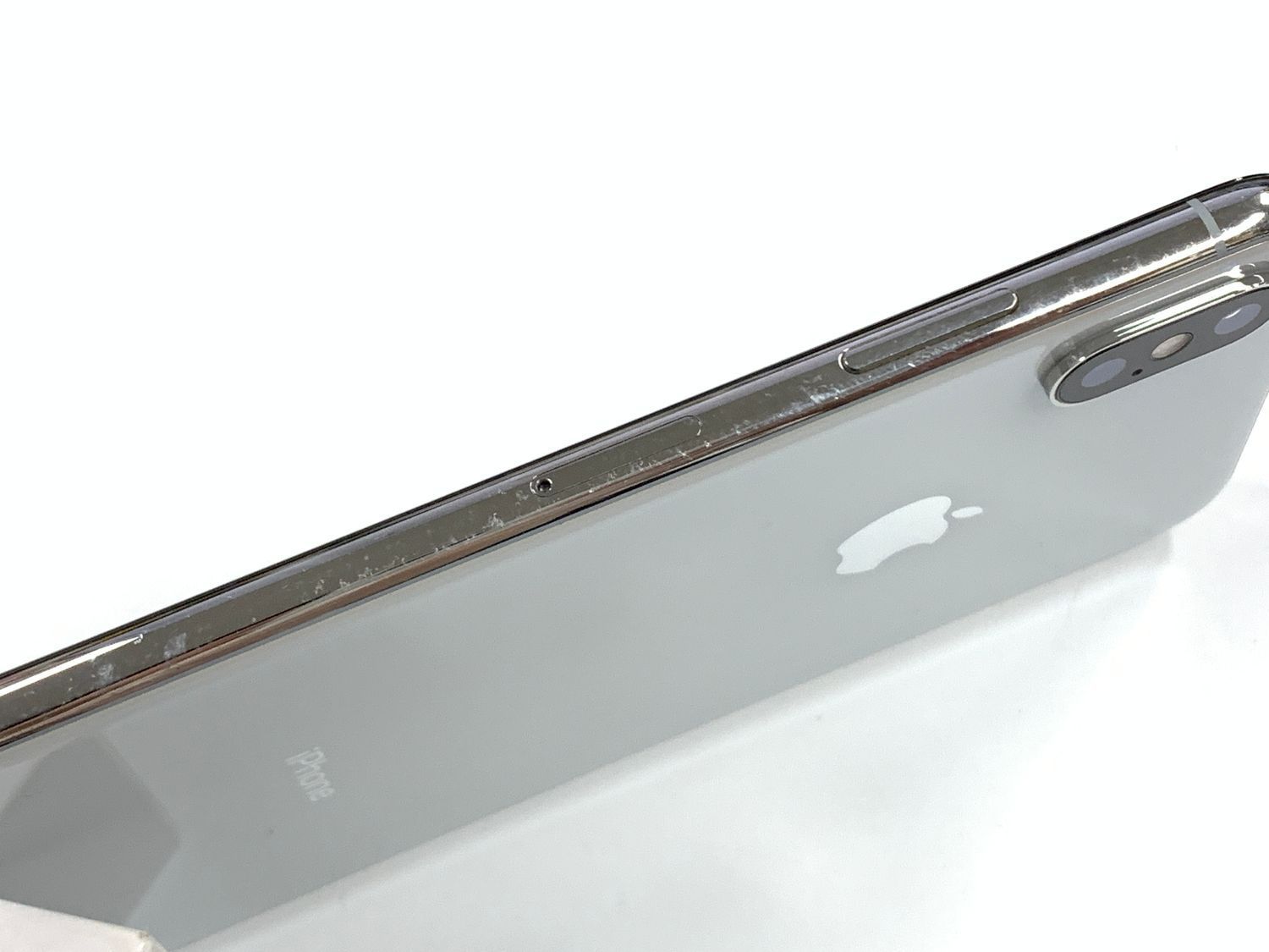 iPhoneXS 256GB シルバー SIMフリー バッテリー88% - メルカリ