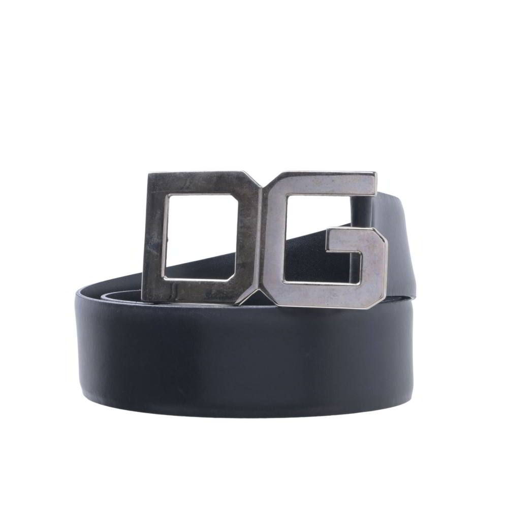 DOLCE&GABBANA DGロゴ バックル レザー ベルト - メルカリ