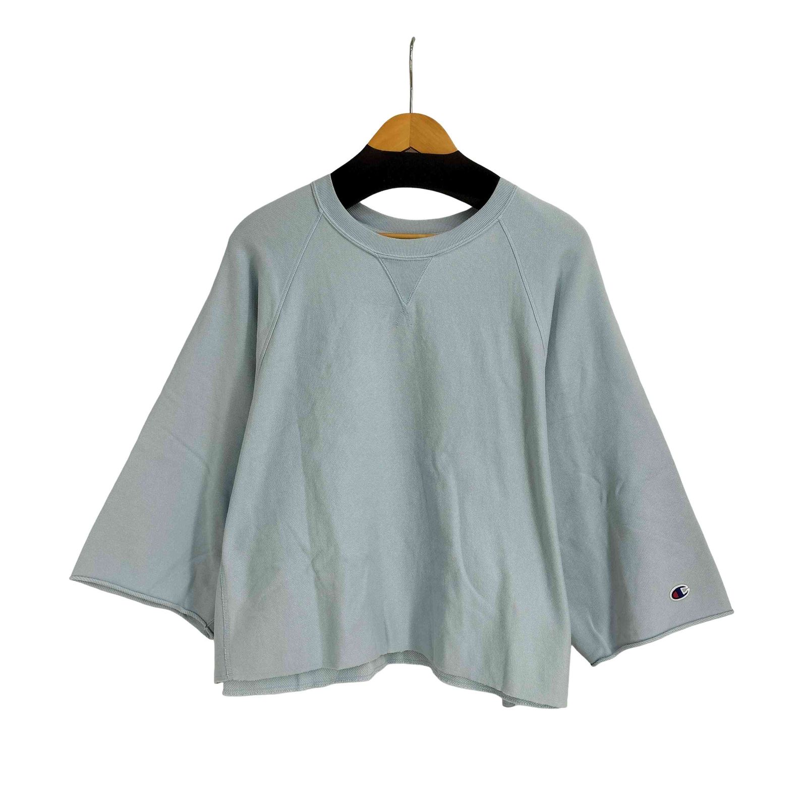 チャンピオン Champion 25AW 別注 カットオフ バックロゴ スウェット レディース JPN：M