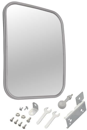 エーモン(amon) 安全計画 ガレージミラー 曲面率1000R 約280×210mm 家庭用カーブミラー 6602送料無料 8d61df16