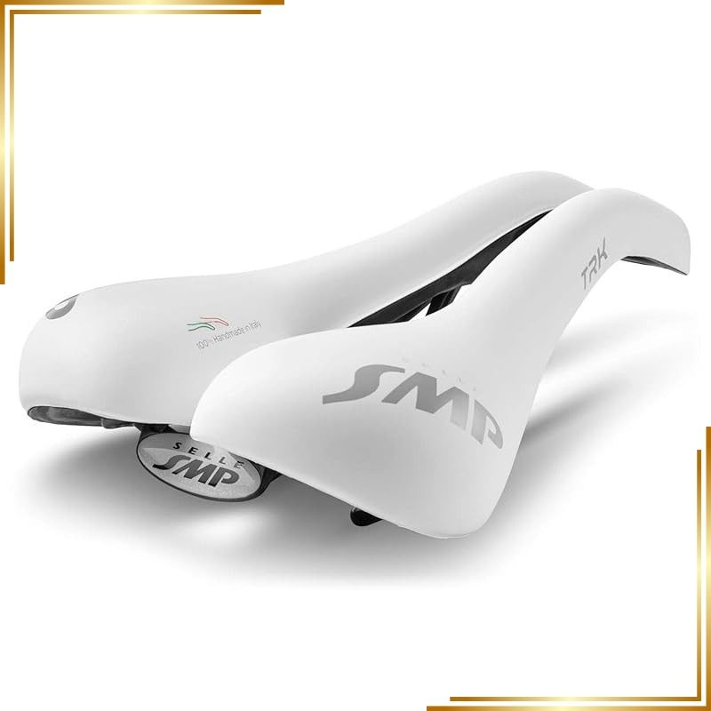 【新品】 SELLE SMP(セラSMP) TRK MEDIUM WHITE MATT(ティーアールケイ ミディアム ホワイトマット) サドル TRKMED03-BI