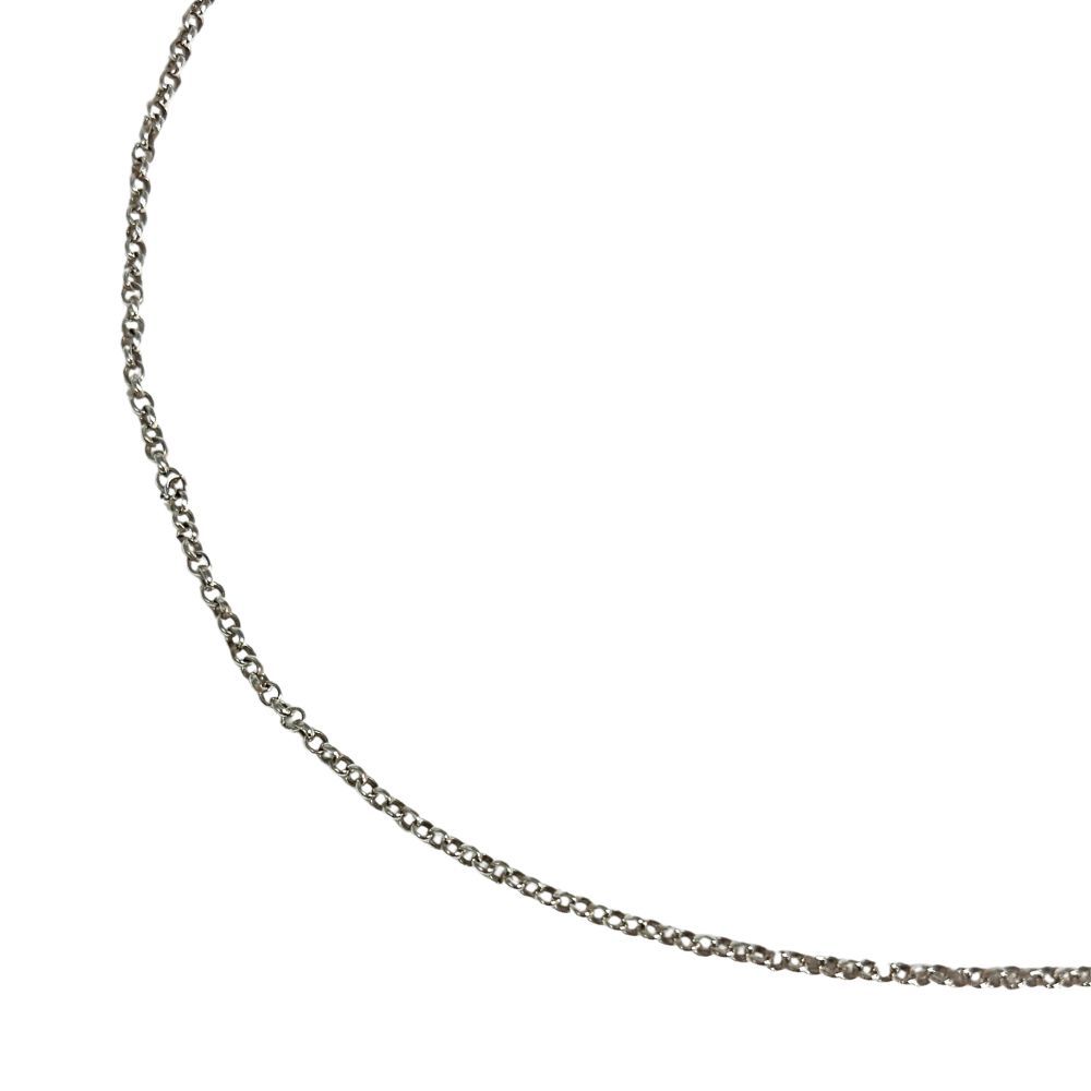 CHROME HEARTS クロムハーツ 18インチ シルバー ロールチェーン