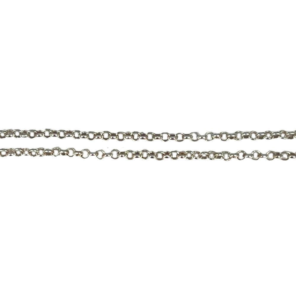 CHROME HEARTS クロムハーツ 18インチ シルバー ロールチェーン