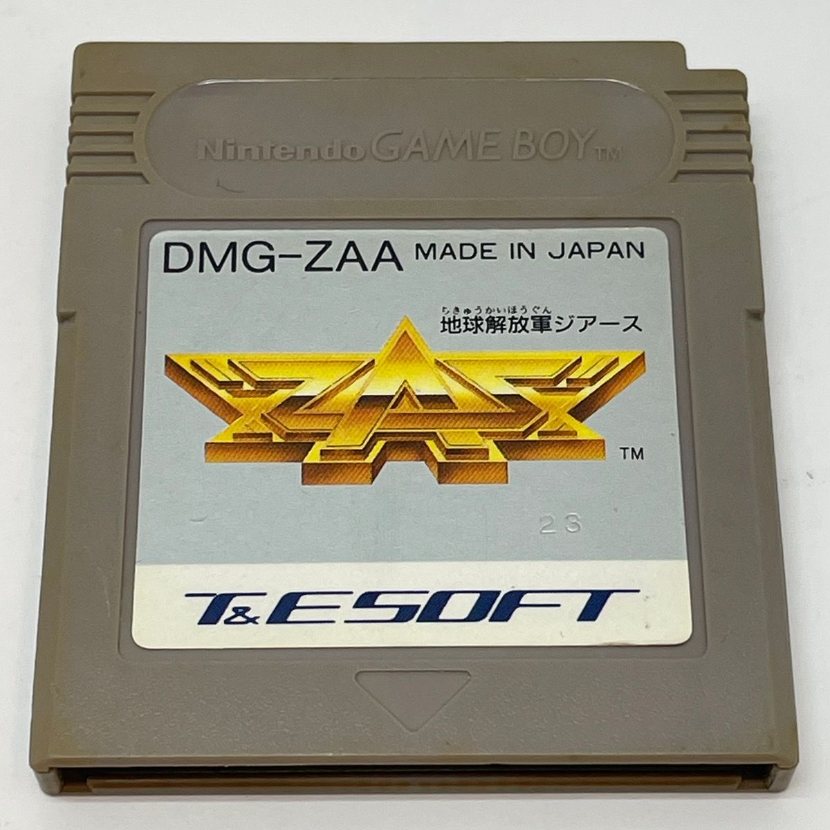 【尾張小牧店】GB　地球解放軍ジアース ZAS　ROMのみ【ポスト投函】【代引き不可】【レトロ】【中古】