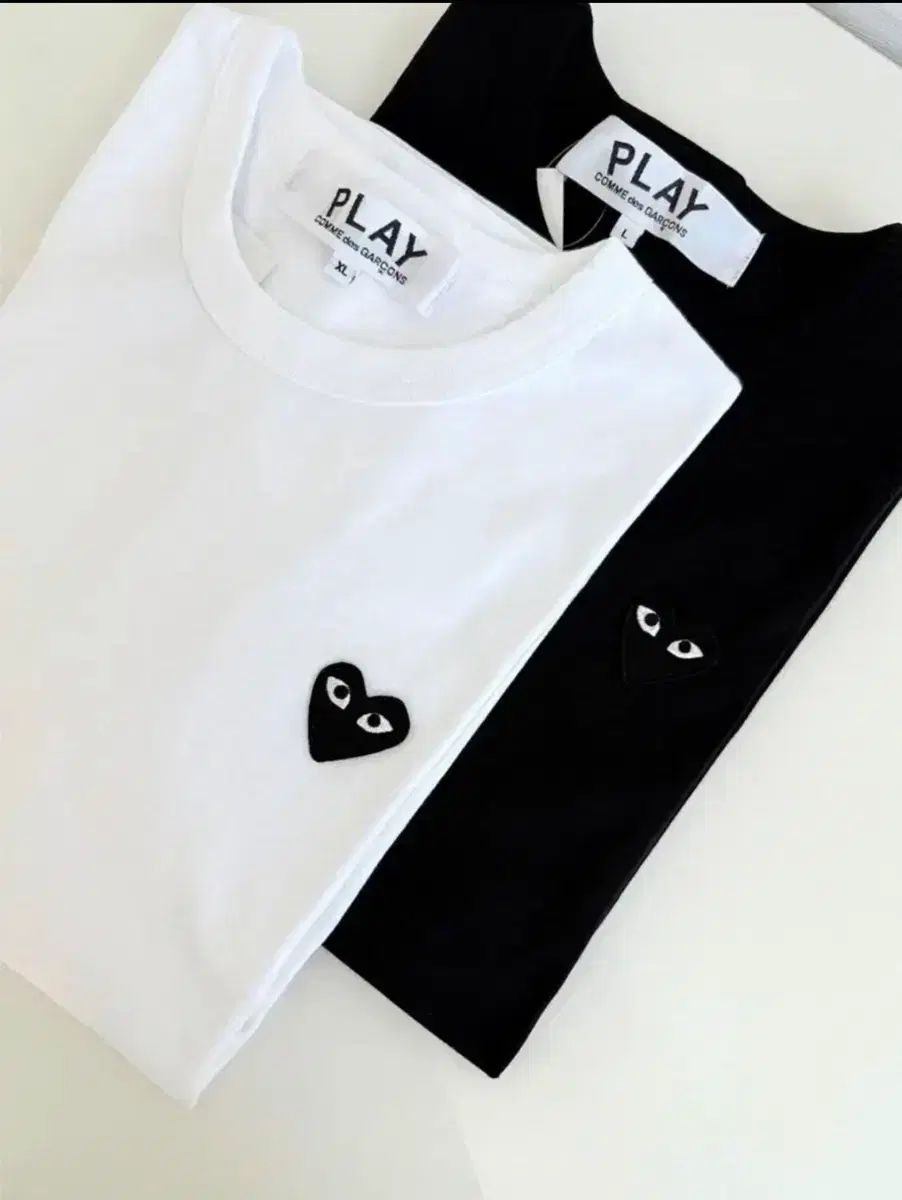 コム・デ・ギャルソン PLAY 黒 ハート 半袖 Tシャツ