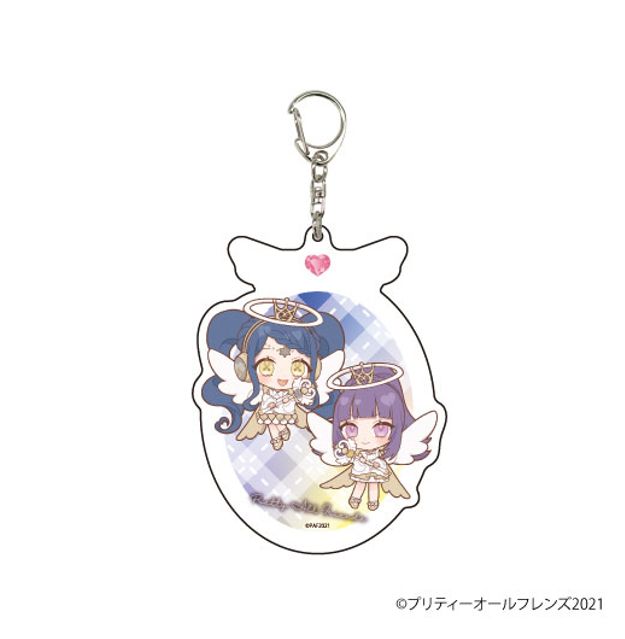 プリティーオールフレンズ Amazon.co.jp: プリティーオールフレンズ　アクリルキーホルダー　プリティーオールフレンズ　グッズ 02 アクリルキーホルダー SD キーホルダー・アクリルキーホルダー
