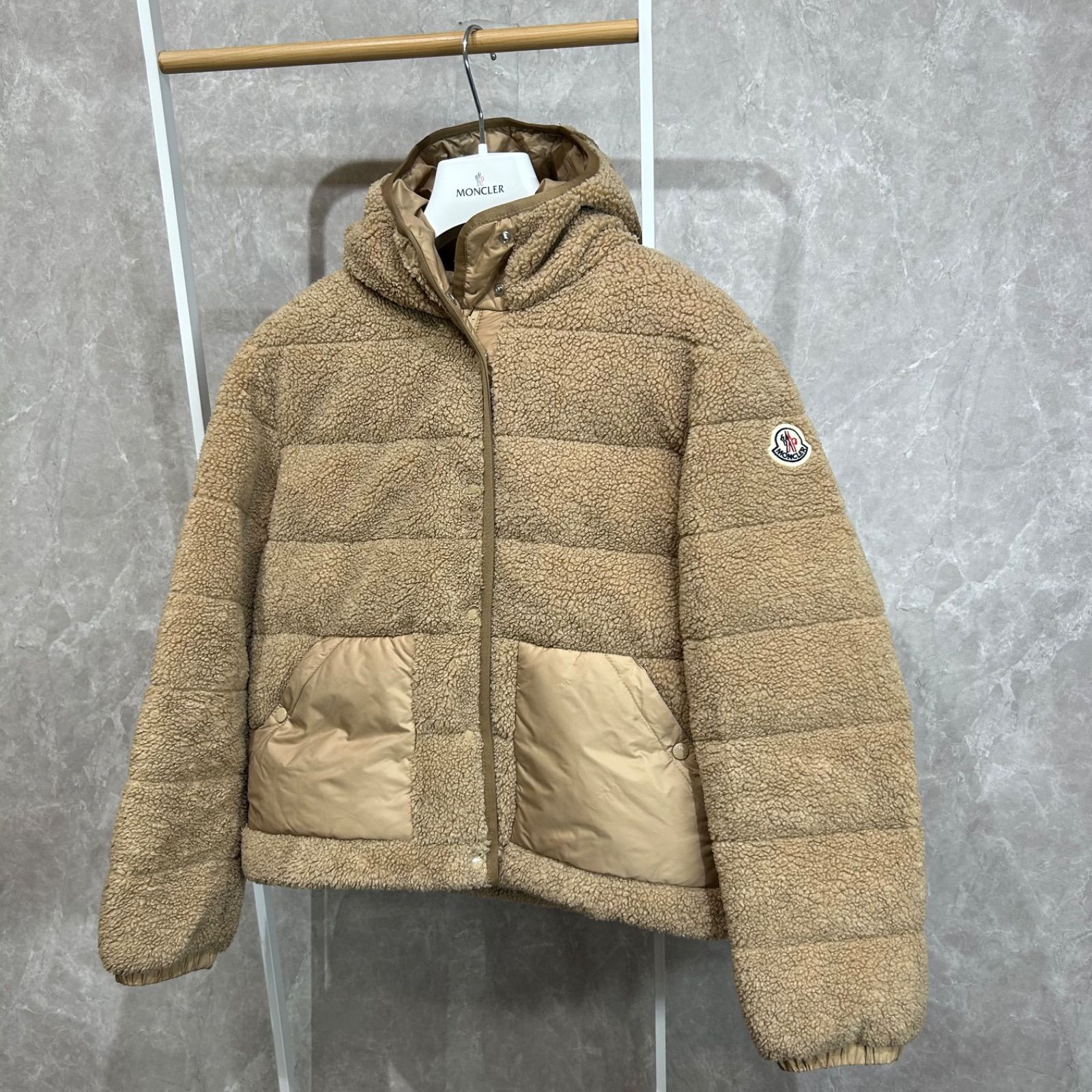 極美品】【大人OK】 MONCLER モンクレールボアダウンジャケットサイズ 