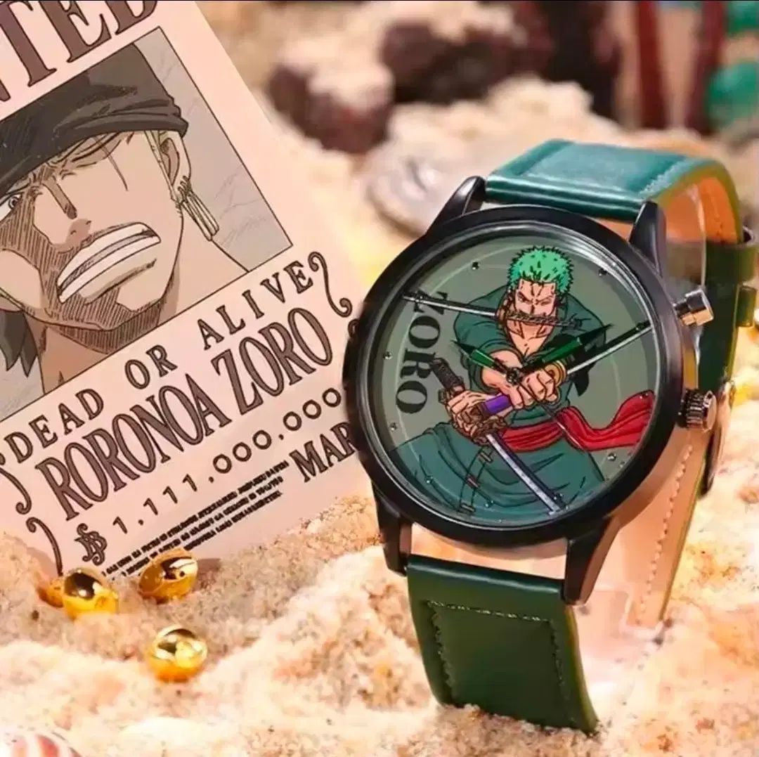 正規品 ONE PIECE 時計 ロロノア・ゾロ