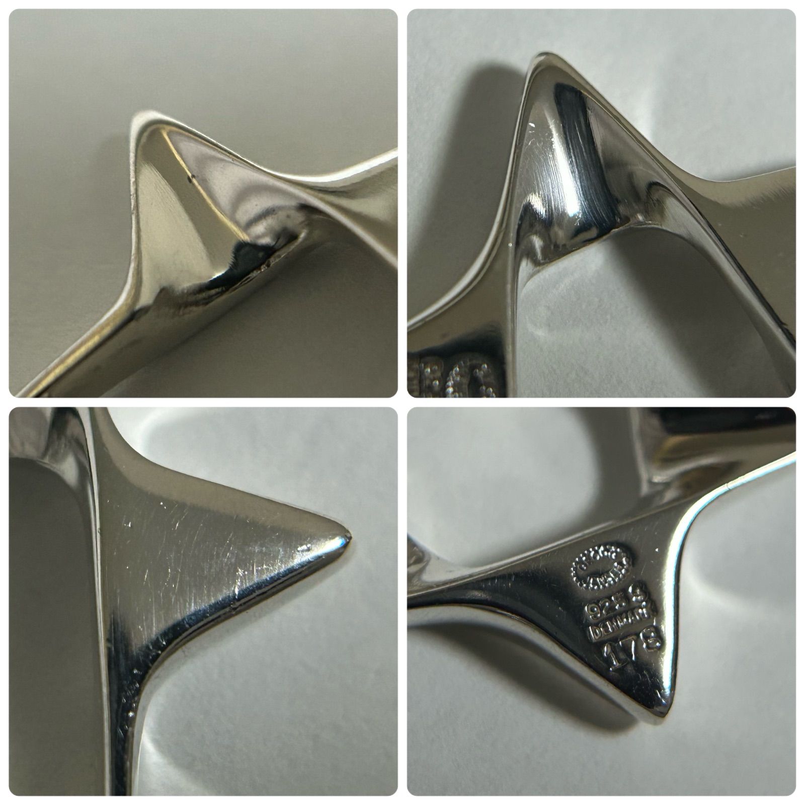 ジョージジェンセン 178 ネックレス ペンダント トップ スター Silver 