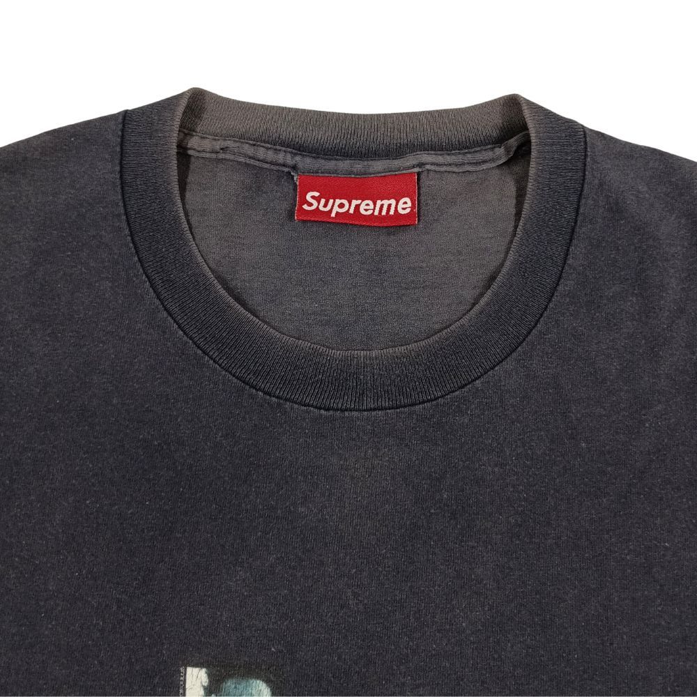 SUPREME シュプリーム 初期 1996 バスキア プリント Tシャツ ネイビー