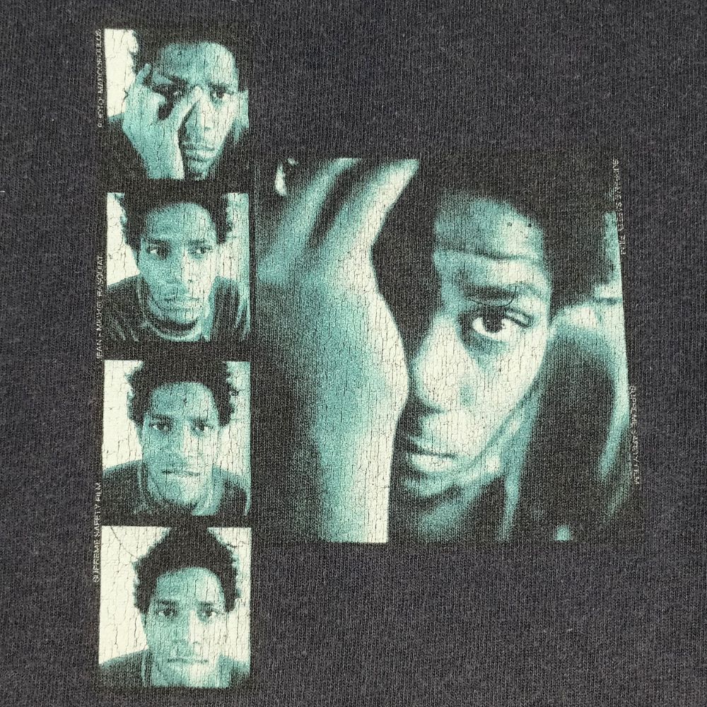 SUPREME シュプリーム 初期 1996 バスキア プリント Tシャツ ネイビー