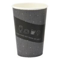 厚紙カップタッセドカフェ 400mL 50個×20P 【サンナップ】