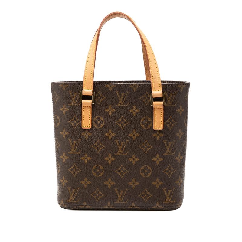 ルイ ヴィトン モノグラム ヴァヴァンPM ハンドバッグ M51172 ブラウン PVC レザー レディース LOUIS VUITTON【1-0270292】