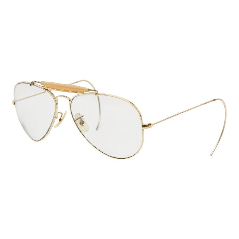 レイバン アウトドアーズマン サングラス ティアドロップ ゴールド メタル レディース Ray-Ban【1-0272547】