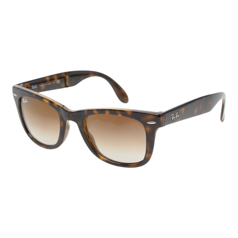 レイバン ウェイファーラー フォールディング サングラス グラデーションレンズ RB4105 ブラウン プラスチック メンズ Ray-Ban【1-0272555】