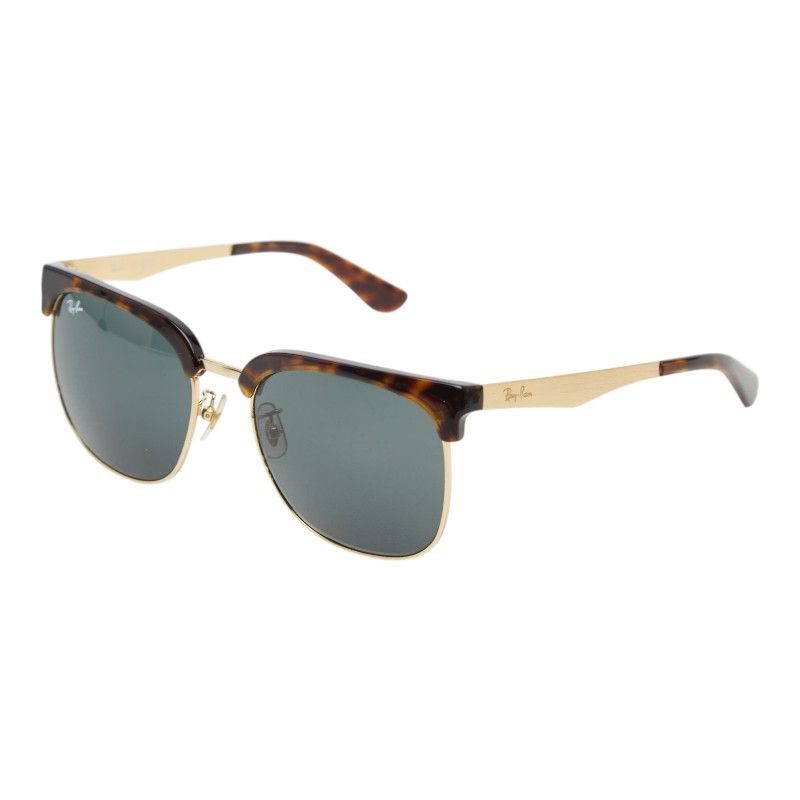 レイバン クラブマスター アジアンフィット サングラス RB3565D ブラウン プラスチック メタル メンズ Ray-Ban【1-0272573】