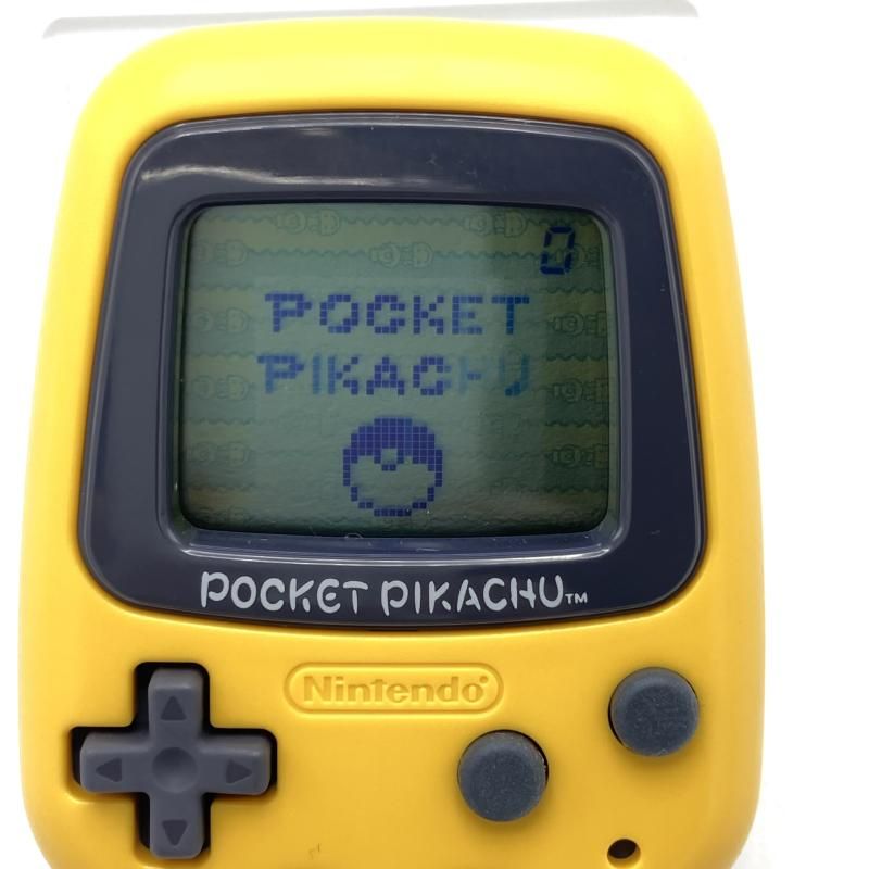 中古】ﾆﾝﾃﾝﾄﾞｰ ﾎﾟｹｯﾄﾋﾟｶﾁｭｳ! 外箱・取説・絶縁ｼｰﾄ付 動作確認済 任天堂