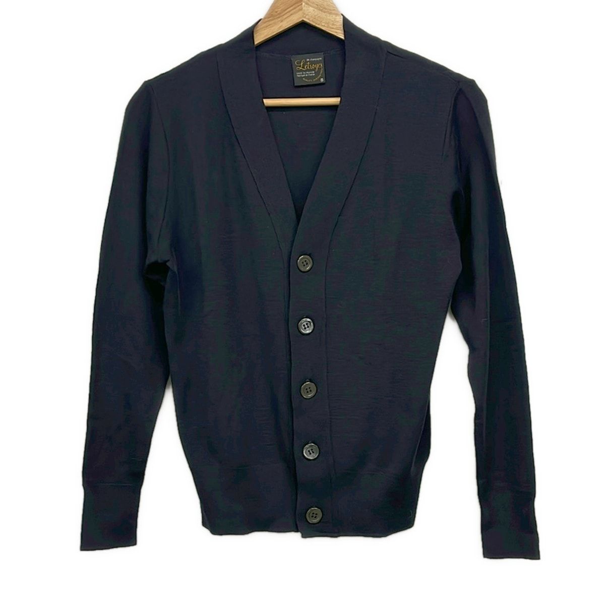 Letroyes(ルトロワ) カーディガン サイズS レディース美品 - 黒 長袖