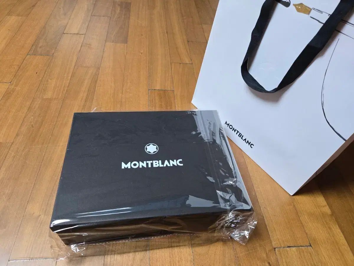 MONT BLANC モンブラン 万年筆 ボールペン 収ボックス (未使用 新品 フルセット プレゼント用)