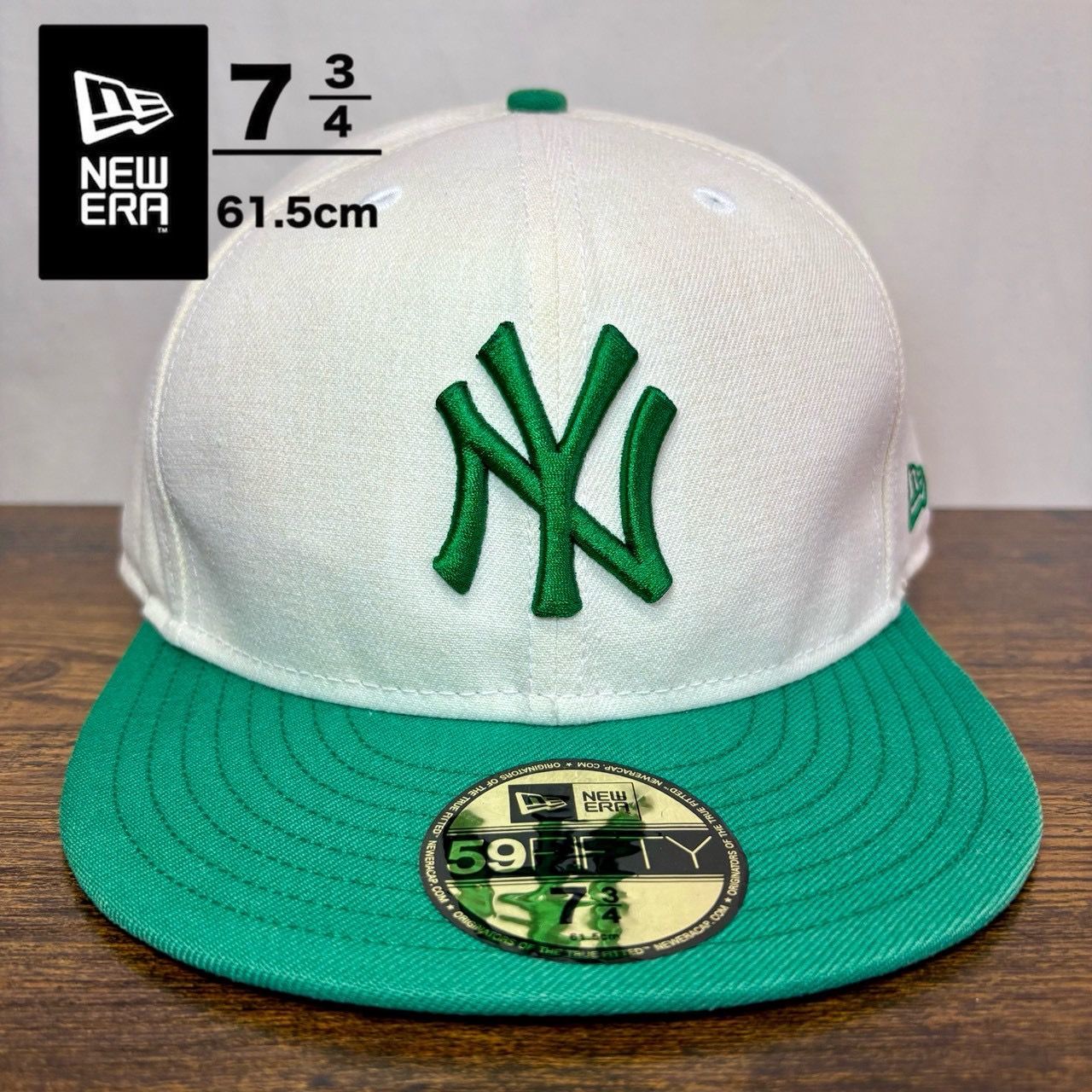 H53 ニューエラ 59fifty ヤンキース MLB ヴィンテージ 1800