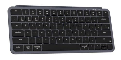 【国内正規品】Keychron B1 Pro ウルトラスリム ワイヤレスキーボード、ZMKカスタマイズ、シザースイッチ、2.4 GHz/Bluetooth 5.2/有線接続、ロングバッテリーライフ、Mac Windows Linux対応 (スペースグレー, p 7,728円