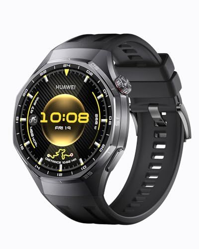 HUAWEI WATCH GT 6 Pro 46mm スマートウォッチ 1.47インチ大画面 最長21日間バッテリー サイクリング/登山/進化したゴルフナビ スポーツモード100種類以上 GPS搭載 心電図分析 健康/情緒モニタリング iOS/Androidp