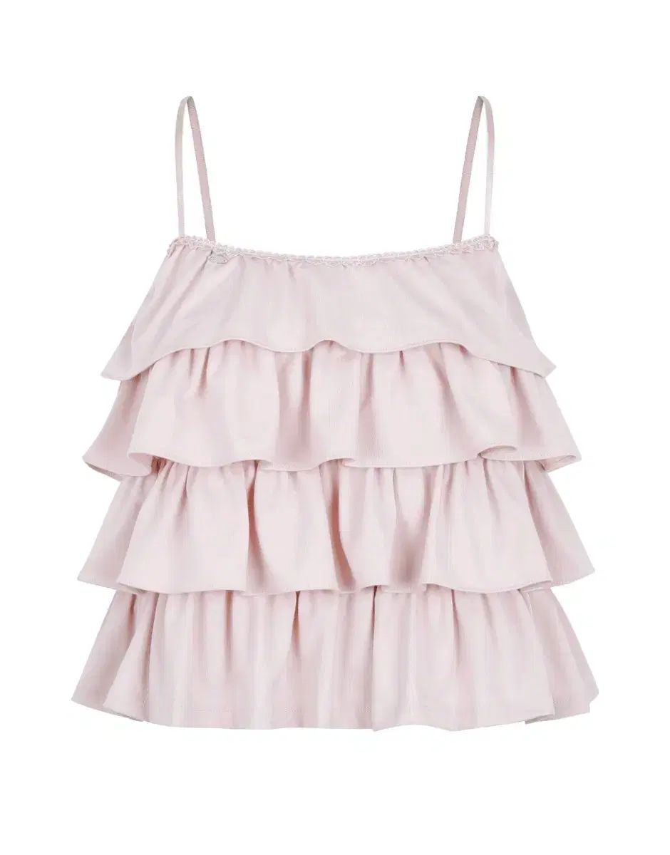 ペイルジェイド フリル スリーブレス Frilly Sleeveless ピンク