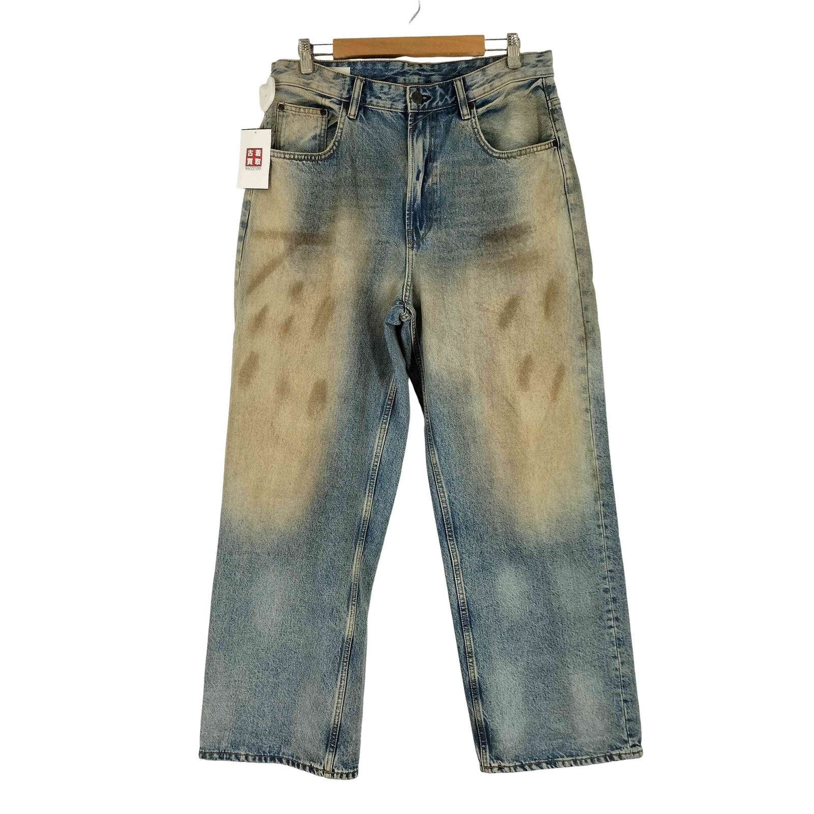 ザラ ZARA ヴィンテージ加工 バギーフィットジーンズ メンズ JPN：42