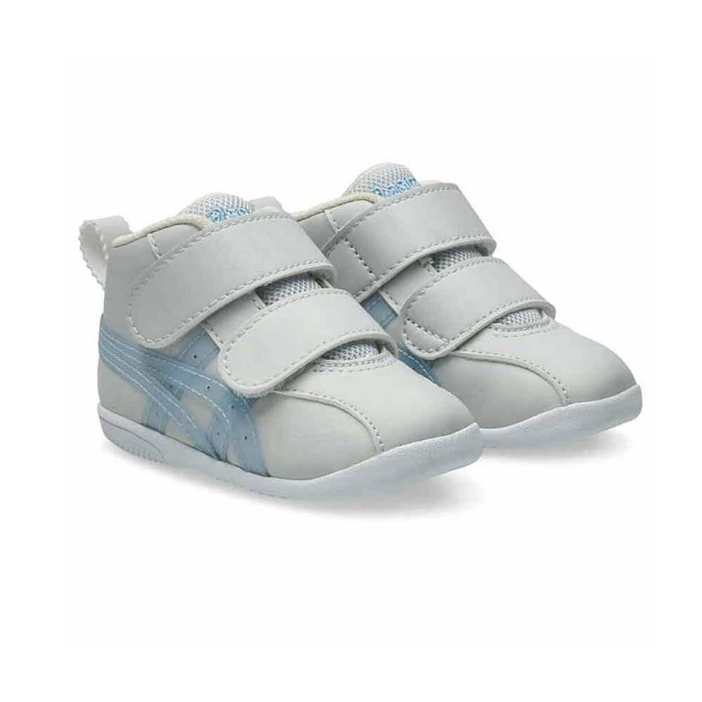 新品 [アシックス] [スクスク] SUKU2 女の子 キッズ 子供靴 運動靴 通学靴 アミュレファーストSLT AMULEFIRST SL Tベビーシューズ 1144A413 ライトグレー/ライトブルー 12.5cm