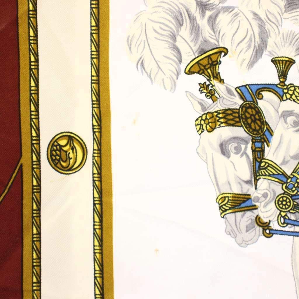エルメス HERMES カレ90 Harnais Francais PREMIER EMPIRE フランス
