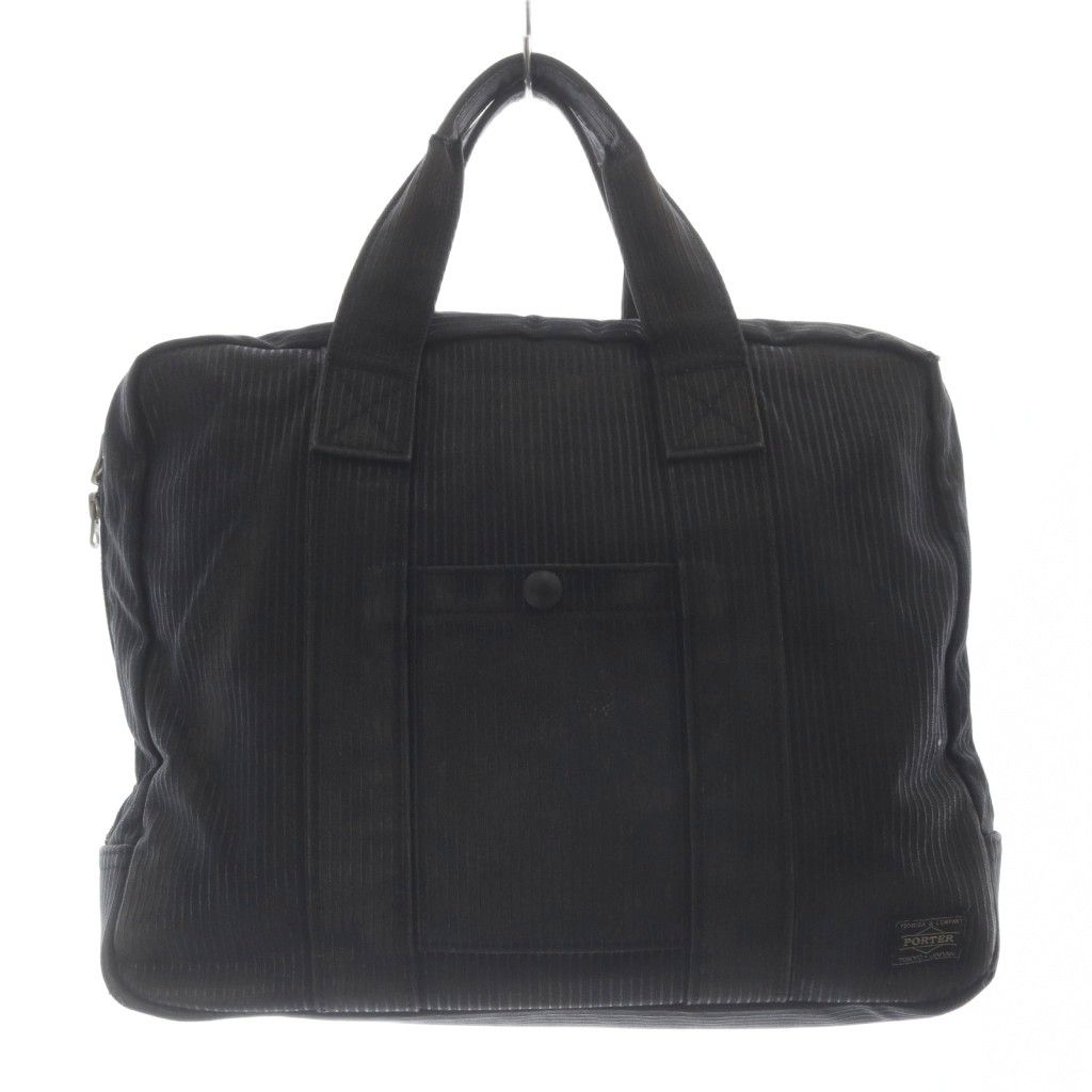 ポーター PORTER ドローイングシリーズブリーフケース バッグ ハンドバッグ グレー