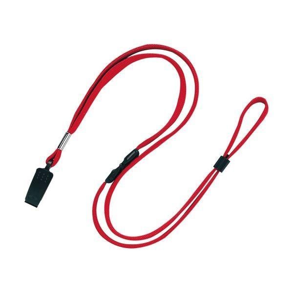 (まとめ) オープン工業 ループクリップ クリップ式赤 NB-29-RD 1パック（10本） 〔×10セット〕