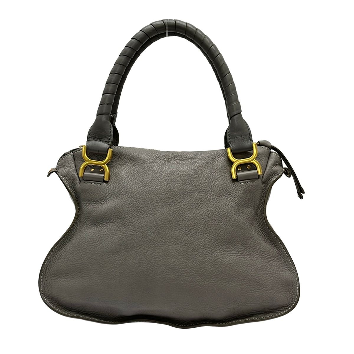 Chloe(クロエ) ハンドバッグ マーシーハンドバッグ グレー レザー