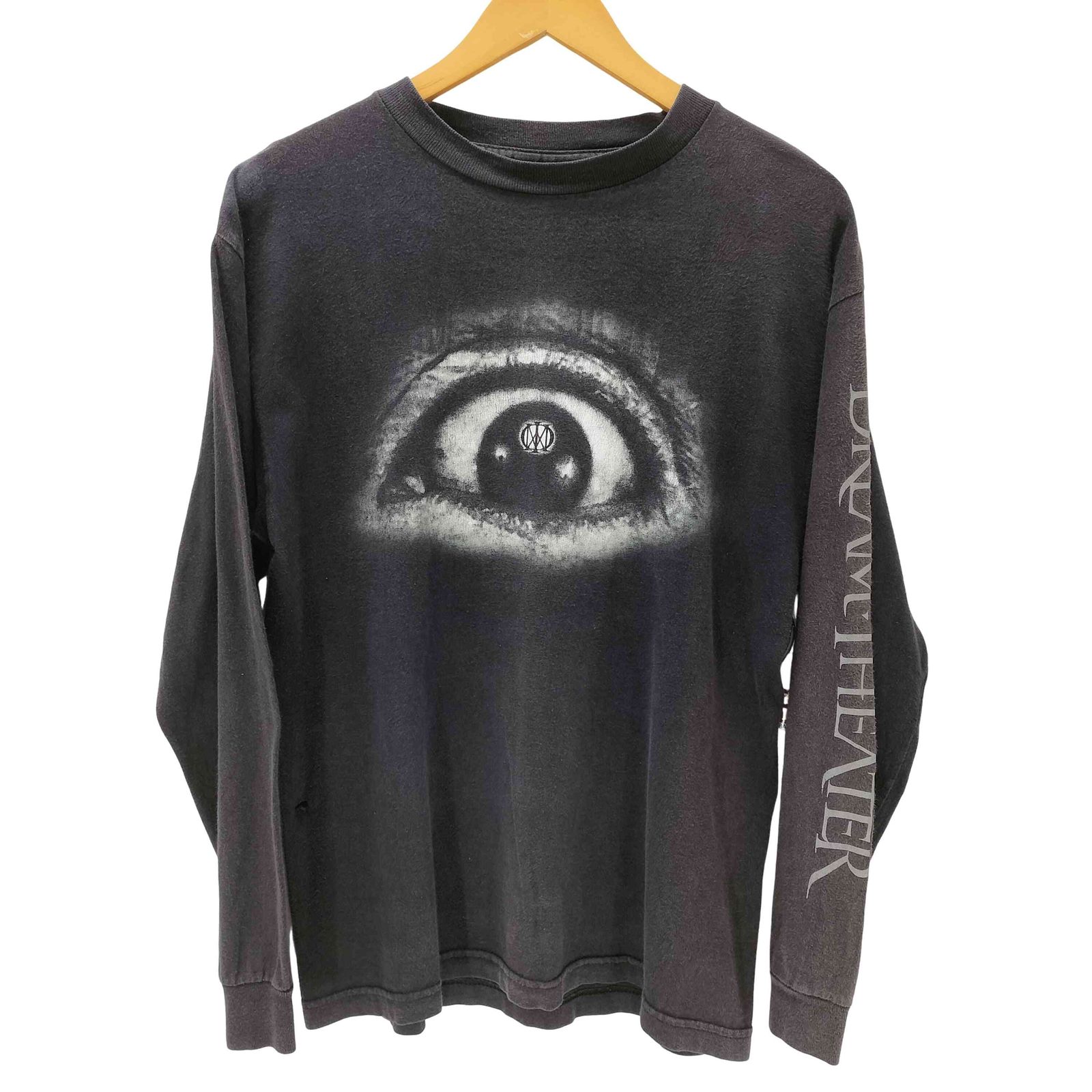 アルスタイル alstyle 00S ボディ USA製 目 アイ 両面 プリント US ロック メタル バンド L/S Tシャツ カットソー ロンT 2004 来日 ライブ メンズ import：M