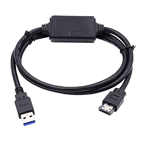 CYケーブル USB 3.0からPower Over eSATA DC5V USB2.0からHDD SSD/ODD eSATAPコンバーター…ts 10fc5dae