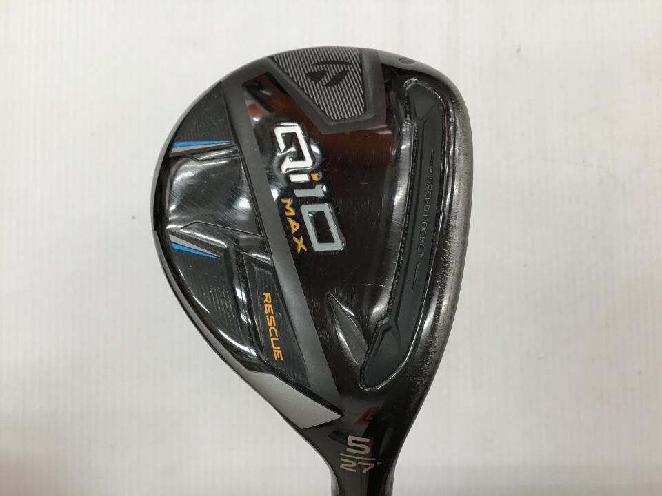 テーラーメイド　Qi10 MAX　27度　　ﾂｱ－AD　HY-75　Rフレックス　ユーティリティ　中古【最短即日発送】