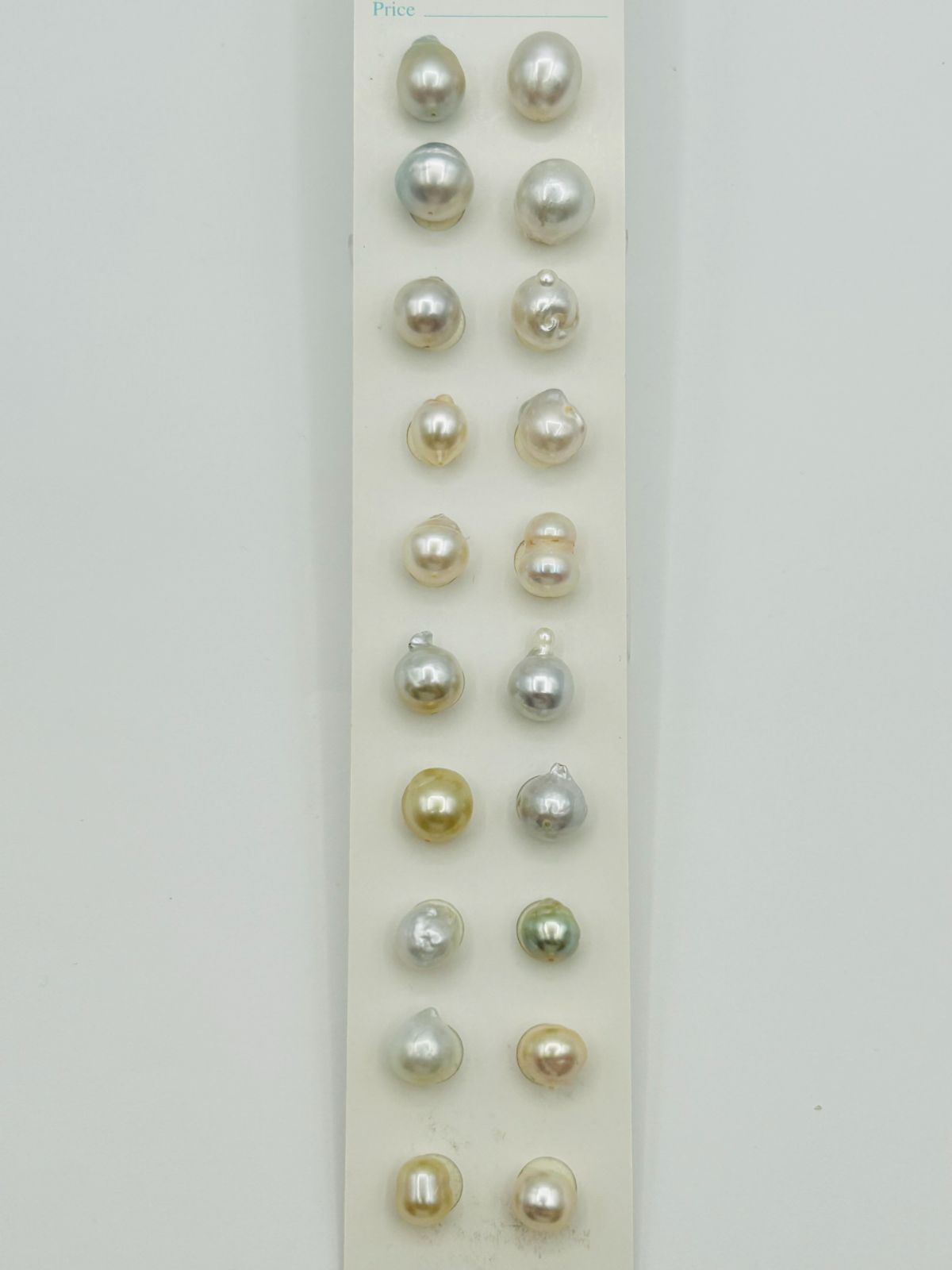 【まとめ買いがお得！】真珠 南洋 白蝶 パール ルース 9.0～13.8㎜UP 20PCS 貫通珠 South Sea Pearl 14,454円