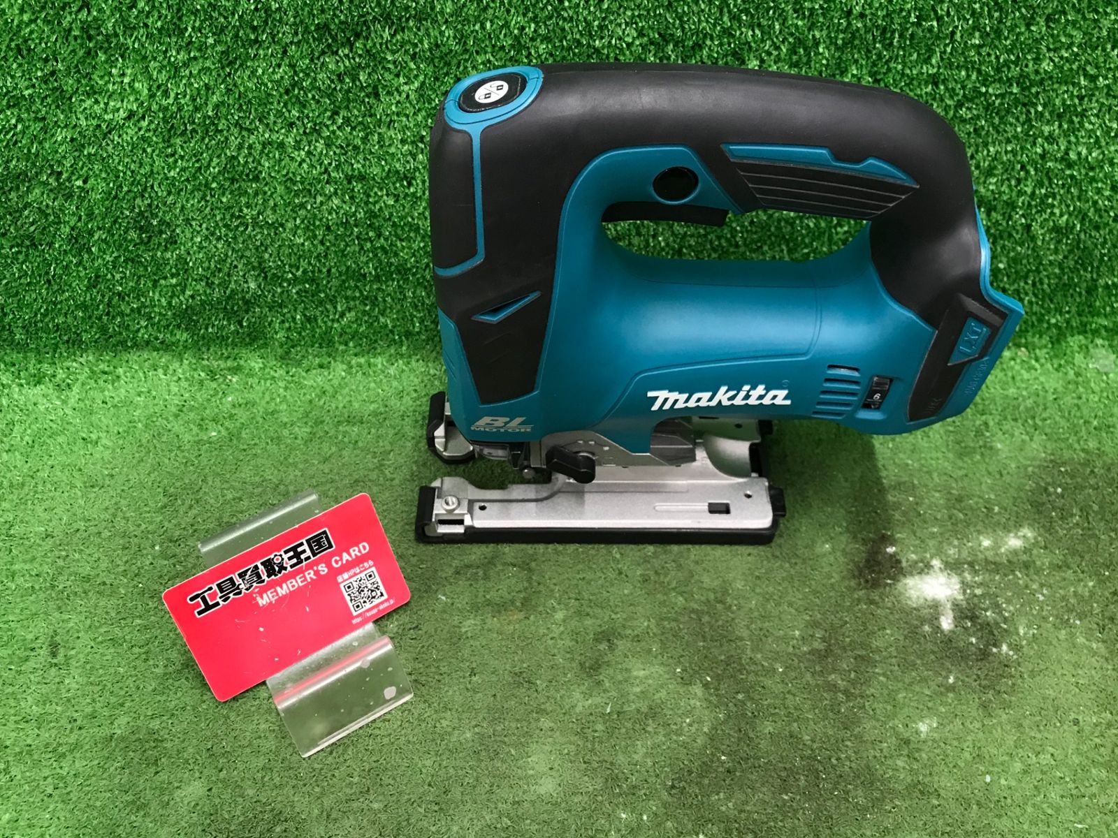 【中古品】【0918】★makita(マキタ) 14.4v充電式ジグソー (本体/ケース) JV142DZK　IT9FYBMRC1OK