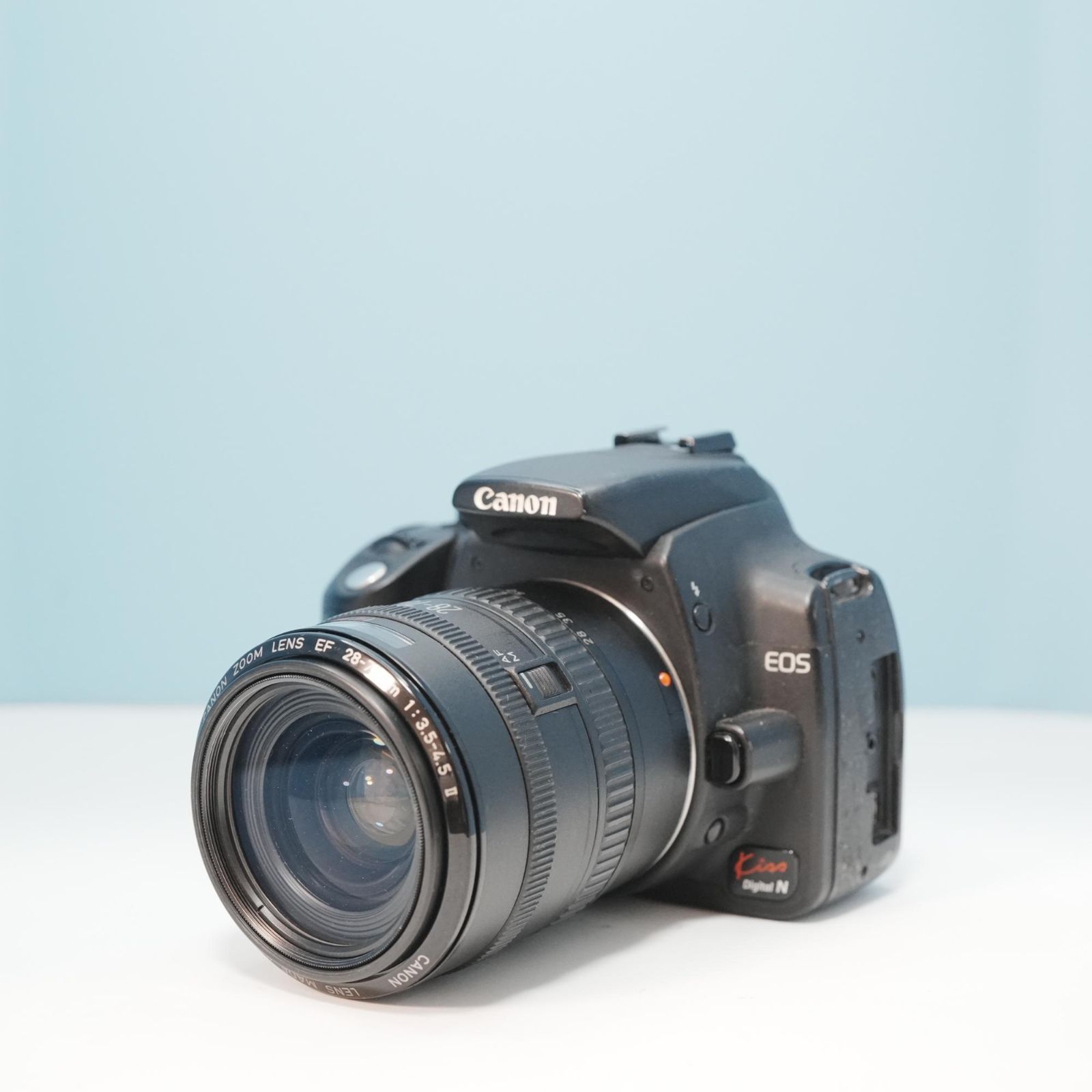 Canon EOS kiss Digital N 一眼レフ スマホ転送OK フルセット a6577