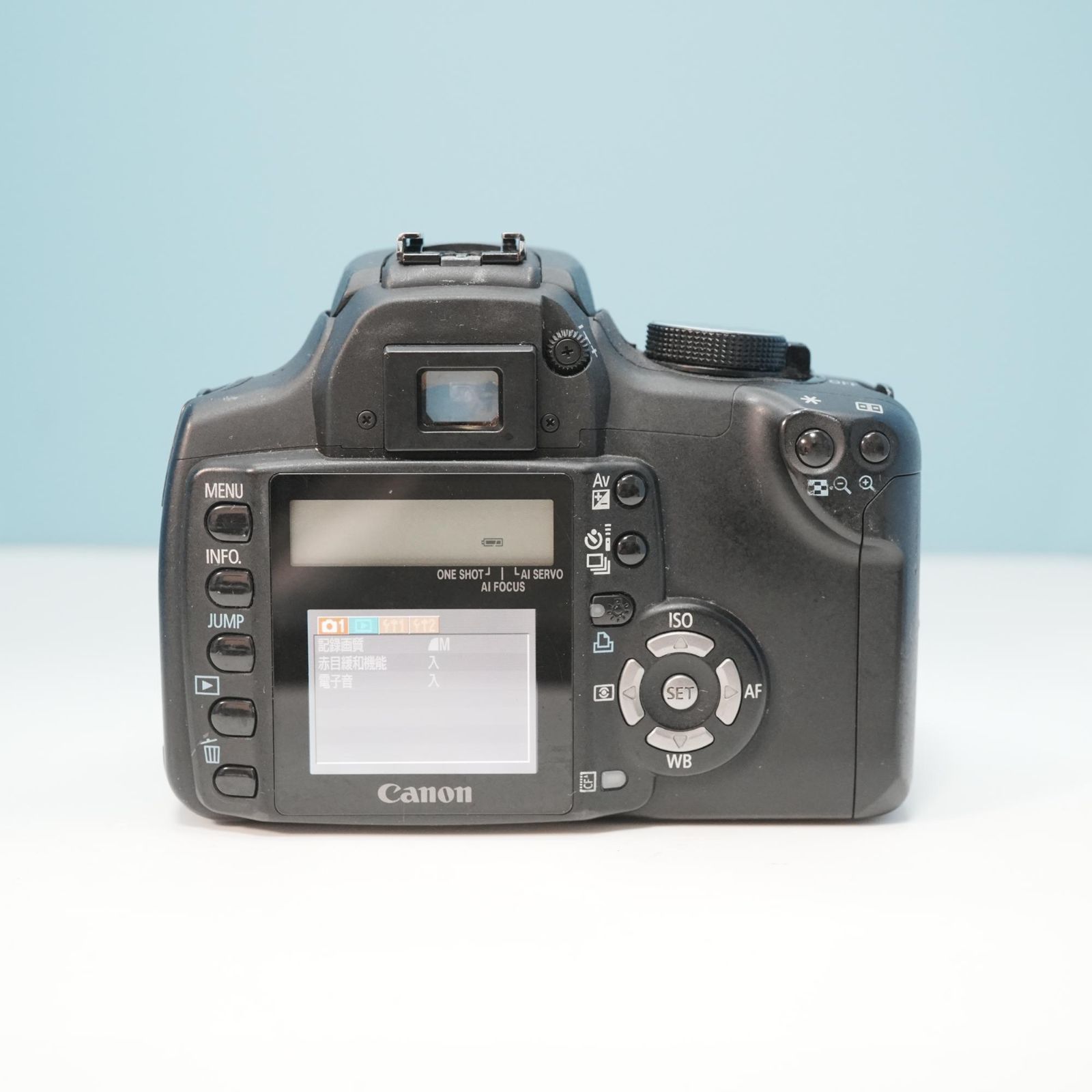一眼レフCanonカメラ Canon EOS kiss Digital N 一眼レフ スマホ転送OK フルセット a6577